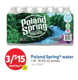 Lidl Poland Spring water offer