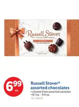 Lidl Russell Stover assorted chocolates offer