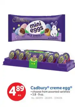 Lidl Cadbury creme egg offer