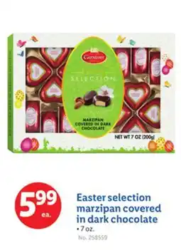 Lidl marzipan covered in dark chocolate offer