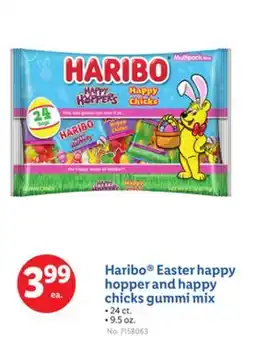 Lidl Haribo Easter happy hopper and happy chicks gummi mix offer