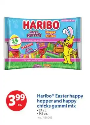 Lidl Haribo Easter happy hopper and happy chicks gummi mix offer