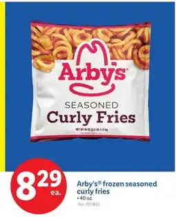 Lidl Arby's frozen seasoned curly fries offer