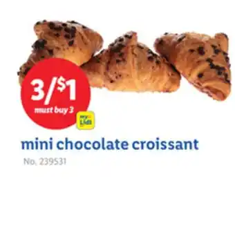 Lidl mini chocolate croissant offer