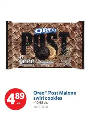 Lidl Oreo Post Malone swirl cookies offer