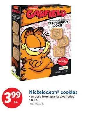 Lidl Nickelodeon cookies offer