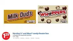 Lidl Hershey's and Mars candy theater box offer