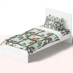 Walmart NIKKIPETER Kids 100% Cotton Sheets, 3 Piece Set, Twin - City offer