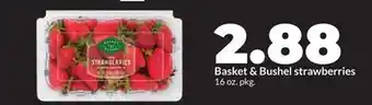 Hy-Vee Basket & Bushel strawberries offer