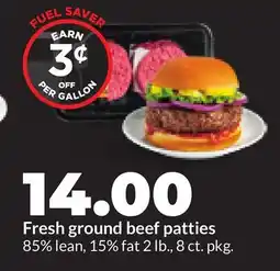 Hy-Vee Fresh ground beef patties offer