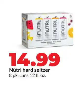 Hy-Vee Nütrl hard seltzer offer