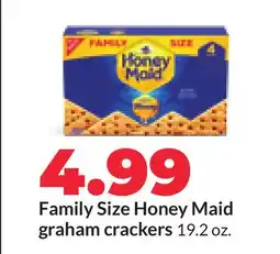 Hy-Vee Family Size Honey Maid graham crackers offer