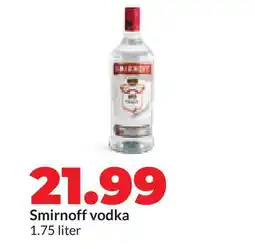 Hy-Vee Smirnoff vodka offer