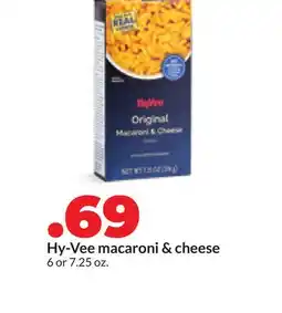 Hy-Vee Hy-Vee macaroni & cheese offer