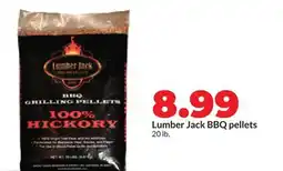 Hy-Vee Lumber Jack BBQ pellets offer