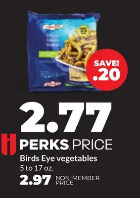 Hy-Vee Birds Eye vegetables offer