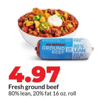 Hy-Vee Fresh ground beef offer