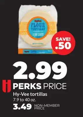 Hy-Vee Hy-Vee tortillas offer