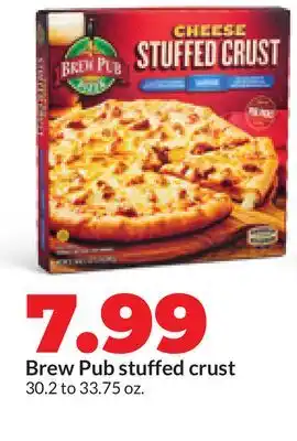 Hy-Vee Brew Pub stuffed crust offer