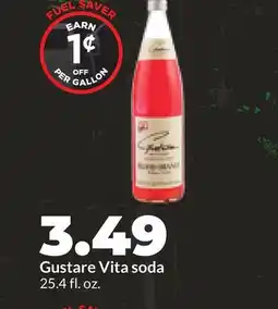 Hy-Vee Gustare Vita soda offer