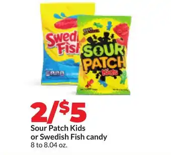 Hy-Vee Sour Patch Kids or Swedish Fish candy offer