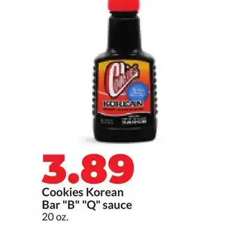 Hy-Vee Cookies Korean Bar B Q sauce offer