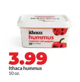 Hy-Vee Ithaca hummus offer