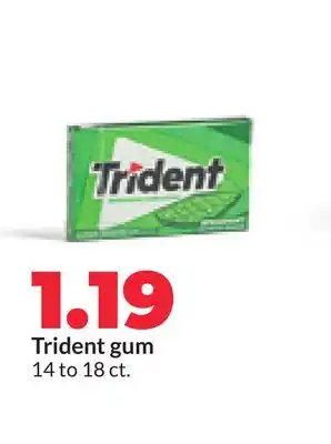 Hy-Vee Trident gum offer