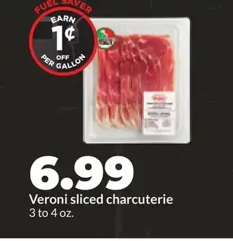 Hy-Vee Veroni sliced charcuterie offer