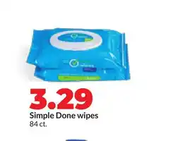 Hy-Vee Simple Done wipes offer