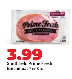 Hy-Vee Smithfield Prime Fresh lunchmeat offer