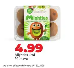 Hy-Vee Mighties kiwi offer