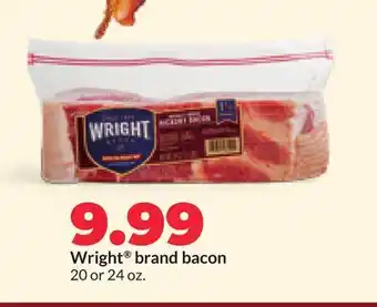 Hy-Vee Wright brand bacon offer