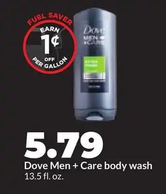 Hy-Vee Dove Men + Care body wash offer