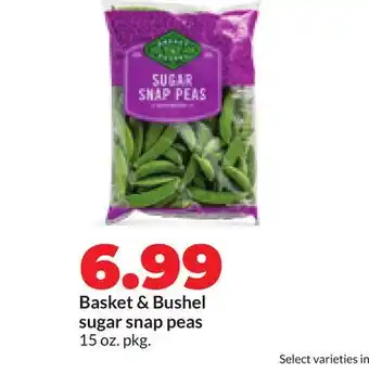 Hy-Vee Basket & Bushel sugar snap peas offer