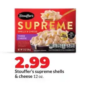 Hy-Vee Stouffer's supreme shells & cheese offer