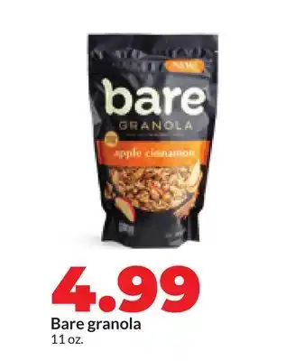 Hy-Vee Bare granola offer