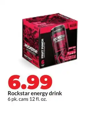 Hy-Vee Rockstar energy drink offer