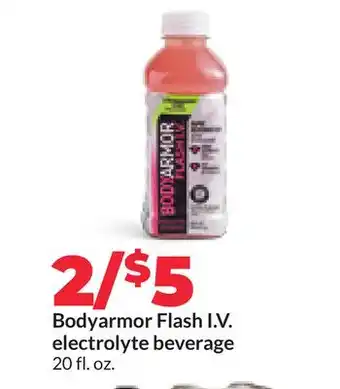 Hy-Vee Bodyarmor Flash I.V. electrolyte beverage offer