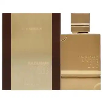 Walmart Amber Oud by Al Haramain for Unisex - 3.33 oz EDP Spray (Gold Edition) offer