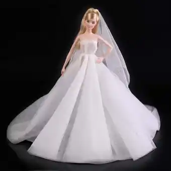 Walmart AmaMary 12 Inch Doll Wedding Gown Colorful Fishtail Dress, Perfect Gift for Kids offer