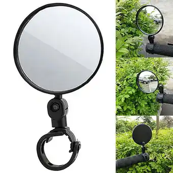 Walmart YUEYAN Mountain Bike Rearview Mirror Bicycle Handlebar Convex U View Rear K offer