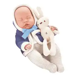 Walmart AmaMary 14 Inch Sleeping Cute Reborn Doll with Knit and Bunny Toys Gift for Kids offer