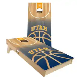 Walmart Skip's Garage Utah Basketball Outdoor Cornhole Board Set NO Accessories Backyard 2x4 offer