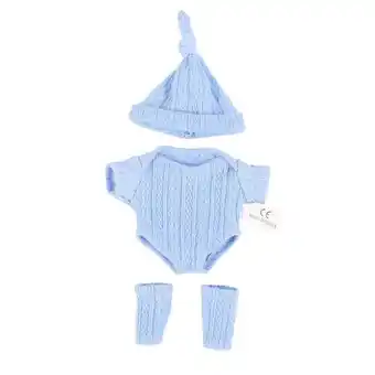 Walmart AmaMary 7-8 inch Baby Doll Clothes Set, Includes Onesie, Hat, and Socks, Fits Reborn Dolls offer