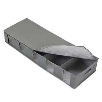 Walmart Labakihah Extra Large Folding Flat Under Bed Storage Box Compartment offer