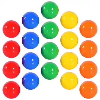 Walmart 50pcs Sphere Game Balls Entertainment Plastic Balls Activity Lottery Balls offer