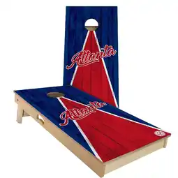 Walmart Skip's Garage Atlanta Triangle Baseball Outdoor Cornhole Board Set NO Accessories Backyard 2x4 offer