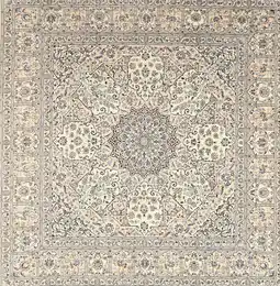 Walmart Ahgly Company Machine Washable Indoor Rectangle Traditional Light Gold Area Rugs, 7' x 9' offer