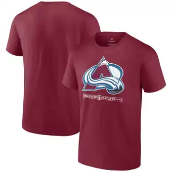 Walmart Men's Burgundy Colorado Avalanche 2024 Stanley Cup Playoffs Breakout T-Shirt offer